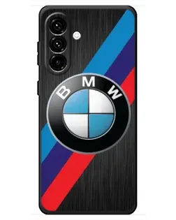 Чехол для Samsung Galaxy A18 4G с картинкой «BMW M-stripes стиль» Чехол для Samsung Galaxy A18 4G с картинкой «BMW M-stripes стиль»