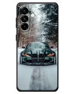 Чехол для Samsung Galaxy A18 4G с картинкой «BMW в зимнем лесу» Чехол для Samsung Galaxy A18 4G с картинкой «BMW в зимнем лесу»