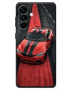 Чехол для Samsung Galaxy A18 4G с картинкой «BMW на красной дорожке» Чехол для Samsung Galaxy A18 4G с картинкой «BMW на красной дорожке»