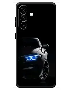 Чехол для Samsung Galaxy A18 4G с картинкой «BMW — ночной взгляд» Чехол для Samsung Galaxy A18 4G с картинкой «BMW — ночной взгляд»