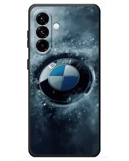 Чехол для Samsung Galaxy A18 4G с картинкой «Логотип BMW — лед» Чехол для Samsung Galaxy A18 4G с картинкой «Логотип BMW — лед»