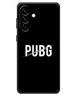 Чехол для Samsung Galaxy A18 4G с картинкой «PUBG — белый логотип»