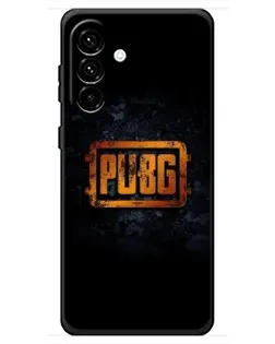 Чехол для Samsung Galaxy A18 4G с картинкой «PUBG — золотой логотип»