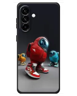 Чехол для Samsung Galaxy A18 4G с картинкой «Among Us — 3D стиль»