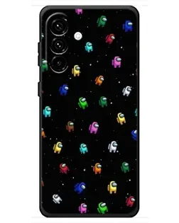 Чехол для Samsung Galaxy A18 4G с картинкой «Экипаж Among Us»
