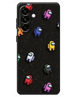 Чехол для Samsung Galaxy A18 4G с картинкой «Космический паттерн Among Us»