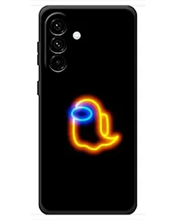Чехол для Samsung Galaxy A18 4G с картинкой «Among Us неоновое сияние»