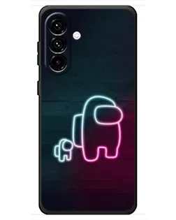 Чохол для Samsung Galaxy A18 4G з картинкою «Among Us неон-арт» Чохол для Samsung Galaxy A18 4G з картинкою «Among Us неон-арт»