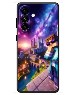 Чехол для Samsung Galaxy A18 4G с картинкой «Стив и космос» Чехол для Samsung Galaxy A18 4G с картинкой «Стив и космос»
