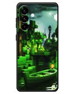 Чехол для Samsung Galaxy A18 4G с картинкой «Minecraft лесной пейзаж» Чехол для Samsung Galaxy A18 4G с картинкой «Minecraft лесной пейзаж»