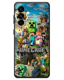 Чехол для Samsung Galaxy A18 4G с картинкой «Замок Minecraft» Чехол для Samsung Galaxy A18 4G с картинкой «Замок Minecraft»