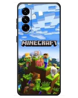 Чехол для Samsung Galaxy A18 4G с картинкой «Minecraft классический мир» Чехол для Samsung Galaxy A18 4G с картинкой «Minecraft классический мир»