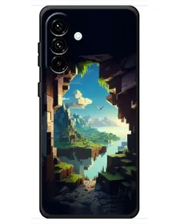 Чехол для Samsung Galaxy A18 4G с картинкой «Вид из пещеры» Чехол для Samsung Galaxy A18 4G с картинкой «Вид из пещеры»