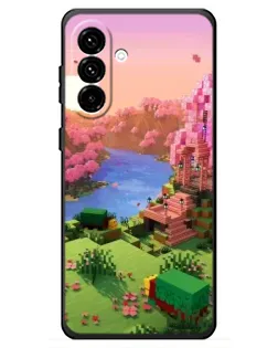 Чехол для Samsung Galaxy A18 4G с картинкой «Розовое дерево Minecraft» Чехол для Samsung Galaxy A18 4G с картинкой «Розовое дерево Minecraft»
