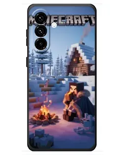 Чехол для Samsung Galaxy A18 4G с картинкой «Зимний Minecraft» Чехол для Samsung Galaxy A18 4G с картинкой «Зимний Minecraft»
