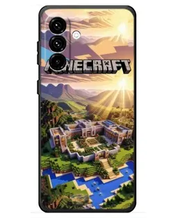 Чехол для Samsung Galaxy A18 4G с картинкой «Minecraft панорама» Чехол для Samsung Galaxy A18 4G с картинкой «Minecraft панорама»