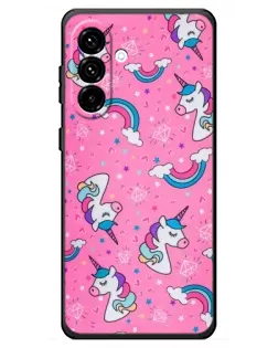 Чехол для Samsung Galaxy A18 4G с картинкой «Unicorn паттерн розовый» Чехол для Samsung Galaxy A18 4G с картинкой «Unicorn паттерн розовый»