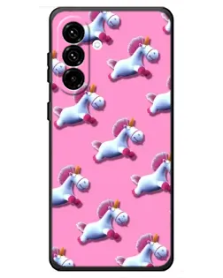 Чехол для Samsung Galaxy A18 4G с картинкой «Единороги на розовом» Чехол для Samsung Galaxy A18 4G с картинкой «Единороги на розовом»
