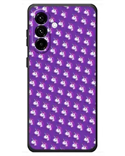 Чехол для Samsung Galaxy A18 4G с картинкой «Единороги на фиолетовом» Чехол для Samsung Galaxy A18 4G с картинкой «Единороги на фиолетовом»