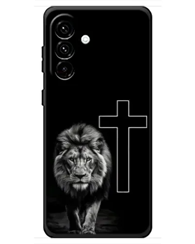 Чехол для Samsung Galaxy A18 4G с картинкой «Лев и Крест» Чехол для Samsung Galaxy A18 4G с картинкой «Лев и Крест»