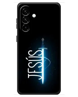 Чехол для Samsung Galaxy A18 4G с картинкой «Меч Духа Jesus»