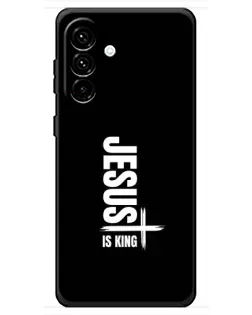 Чехол для Samsung Galaxy A18 4G с картинкой «Вертикаль веры Jesus»