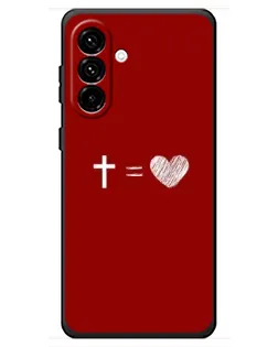 Чохол для Samsung Galaxy A18 4G з картинкою «Рівняння любові»