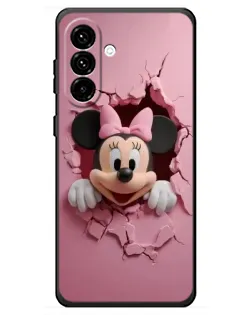 Чохол для Samsung Galaxy A18 4G з картинкою «Мінні крізь стіну» Чохол для Samsung Galaxy A18 4G з картинкою «Мінні крізь стіну»