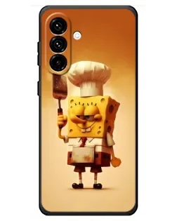 Чохол для Samsung Galaxy A18 4G з картинкою «Губка Боб кухар» Чохол для Samsung Galaxy A18 4G з картинкою «Губка Боб кухар»