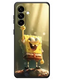 Чохол для Samsung Galaxy A18 4G з картинкою «Сяючий Спанч Боб» Чохол для Samsung Galaxy A18 4G з картинкою «Сяючий Спанч Боб»
