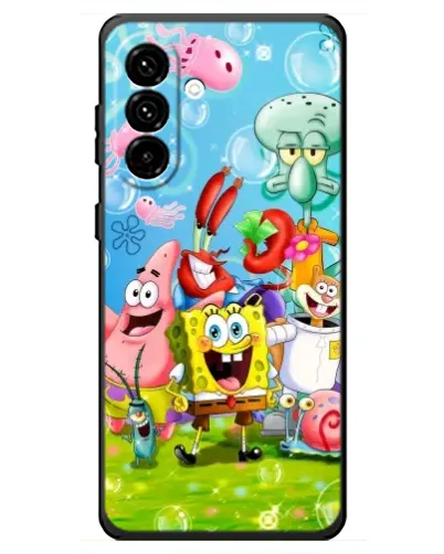 Чохол для Samsung Galaxy A18 4G з картинкою «Губка Боб та друзі» Чохол для Samsung Galaxy A18 4G з картинкою «Губка Боб та друзі»