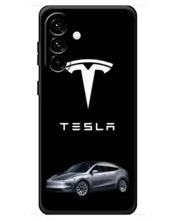 Чехол для Samsung Galaxy A18 4G с картинкой «Tesla Model Y» Чехол для Samsung Galaxy A18 4G с картинкой «Tesla Model Y»