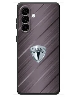 Чехол для Samsung Galaxy A18 4G с картинкой «Металлическая текстура Tesla» Чехол для Samsung Galaxy A18 4G с картинкой «Металлическая текстура Tesla»
