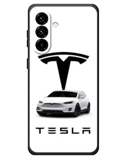 Чехол для Samsung Galaxy A18 4G с картинкой «Tesla White Style» Чехол для Samsung Galaxy A18 4G с картинкой «Tesla White Style»