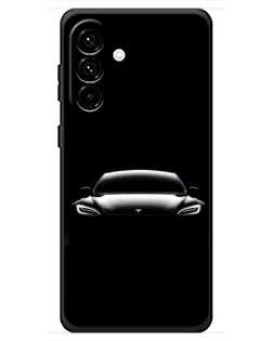 Чехол для Samsung Galaxy A18 4G с картинкой «Фары Tesla Night» Чехол для Samsung Galaxy A18 4G с картинкой «Фары Tesla Night»