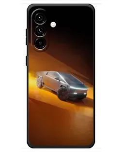 Чехол для Samsung Galaxy A18 4G с картинкой «Cybertruck в пустыне» Чехол для Samsung Galaxy A18 4G с картинкой «Cybertruck в пустыне»