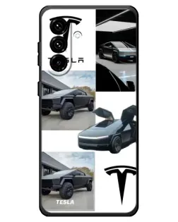 Чехол для Samsung Galaxy A18 4G с картинкой «Коллаж Cybertruck Tesla» Чехол для Samsung Galaxy A18 4G с картинкой «Коллаж Cybertruck Tesla»