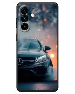 Чохол для Samsung Galaxy A18 4G з картинкою «Mercedes — нічне місто»