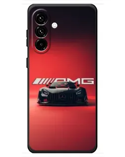 Чохол для Samsung Galaxy A18 4G з картинкою «Mercedes AMG — червона лінія»