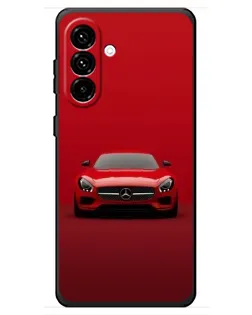 Чохол для Samsung Galaxy A18 4G з картинкою «Червоний Mercedes AMG»