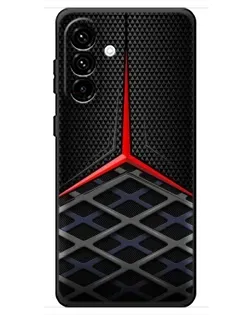 Чохол для Samsung Galaxy A18 4G з картинкою «Mercedes Carbon Grid»
