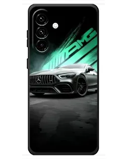 Чохол для Samsung Galaxy A18 4G з картинкою «Темний Mercedes AMG»