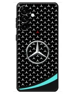Чохол для Samsung Galaxy A18 4G з картинкою «Mercedes — бірюзовий акцент»