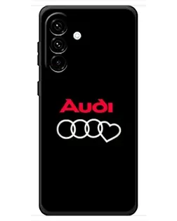 Чохол для Samsung Galaxy A18 4G з картинкою «Логотип Audi Heart»