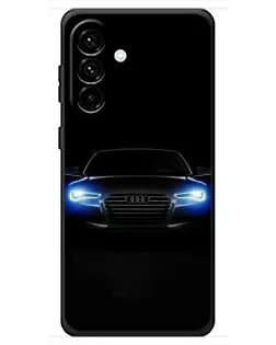 Чехол для Samsung Galaxy A18 4G с картинкой «Audi в неоне» Чехол для Samsung Galaxy A18 4G с картинкой «Audi в неоне»