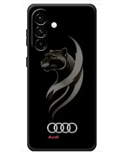 Чехол для Samsung Galaxy A18 4G с картинкой «Графика — пантера и Audi» Чехол для Samsung Galaxy A18 4G с картинкой «Графика — пантера и Audi»
