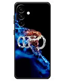 Чехол для Samsung Galaxy A18 4G с картинкой «Энергия лого Audi» Чехол для Samsung Galaxy A18 4G с картинкой «Энергия лого Audi»