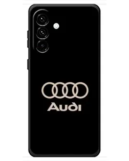 Чехол для Samsung Galaxy A18 4G с картинкой «Audi — золотой логотип» Чехол для Samsung Galaxy A18 4G с картинкой «Audi — золотой логотип»
