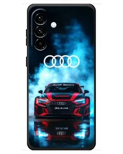 Чехол для Samsung Galaxy A18 4G с картинкой «Audi Sport — неон» Чехол для Samsung Galaxy A18 4G с картинкой «Audi Sport — неон»