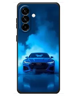 Чехол для Samsung Galaxy A18 4G с картинкой «Audi — голубая энергия» Чехол для Samsung Galaxy A18 4G с картинкой «Audi — голубая энергия»
